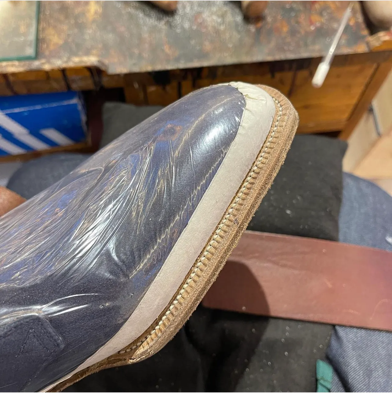 Outsole stitch